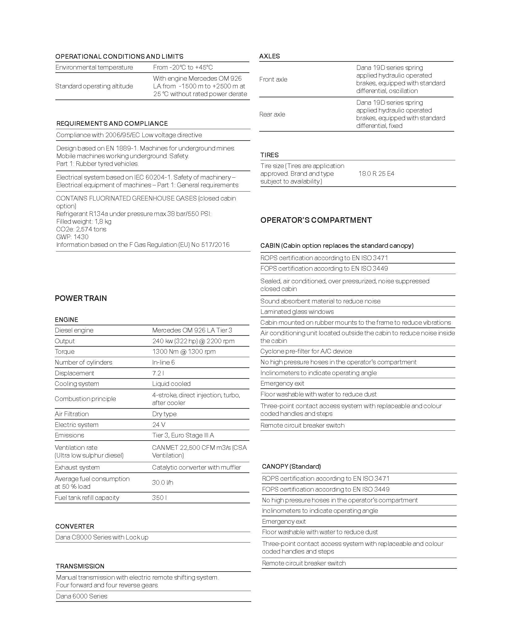 页面 提取 － －th320 specification-sheet-inglesa