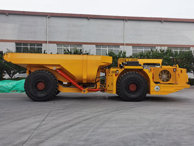 Caminhão de dumper subterrâneo