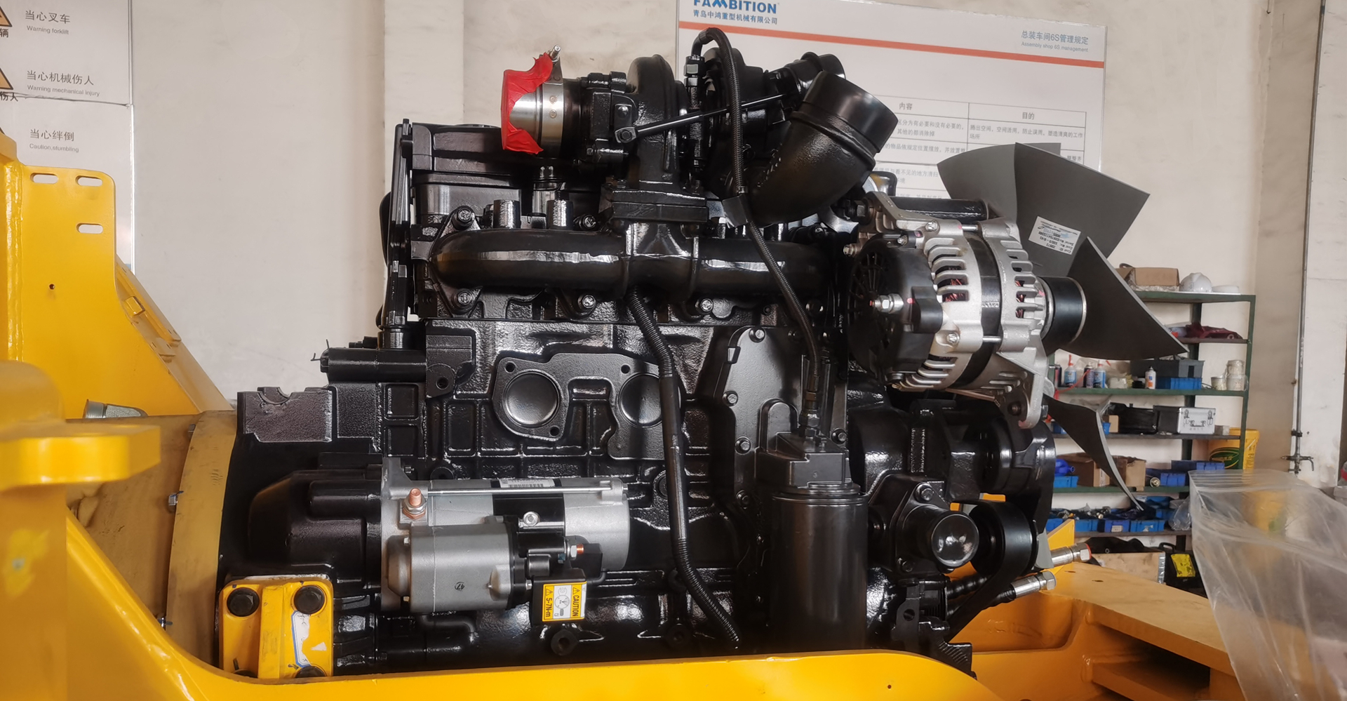 Motor Cummins.