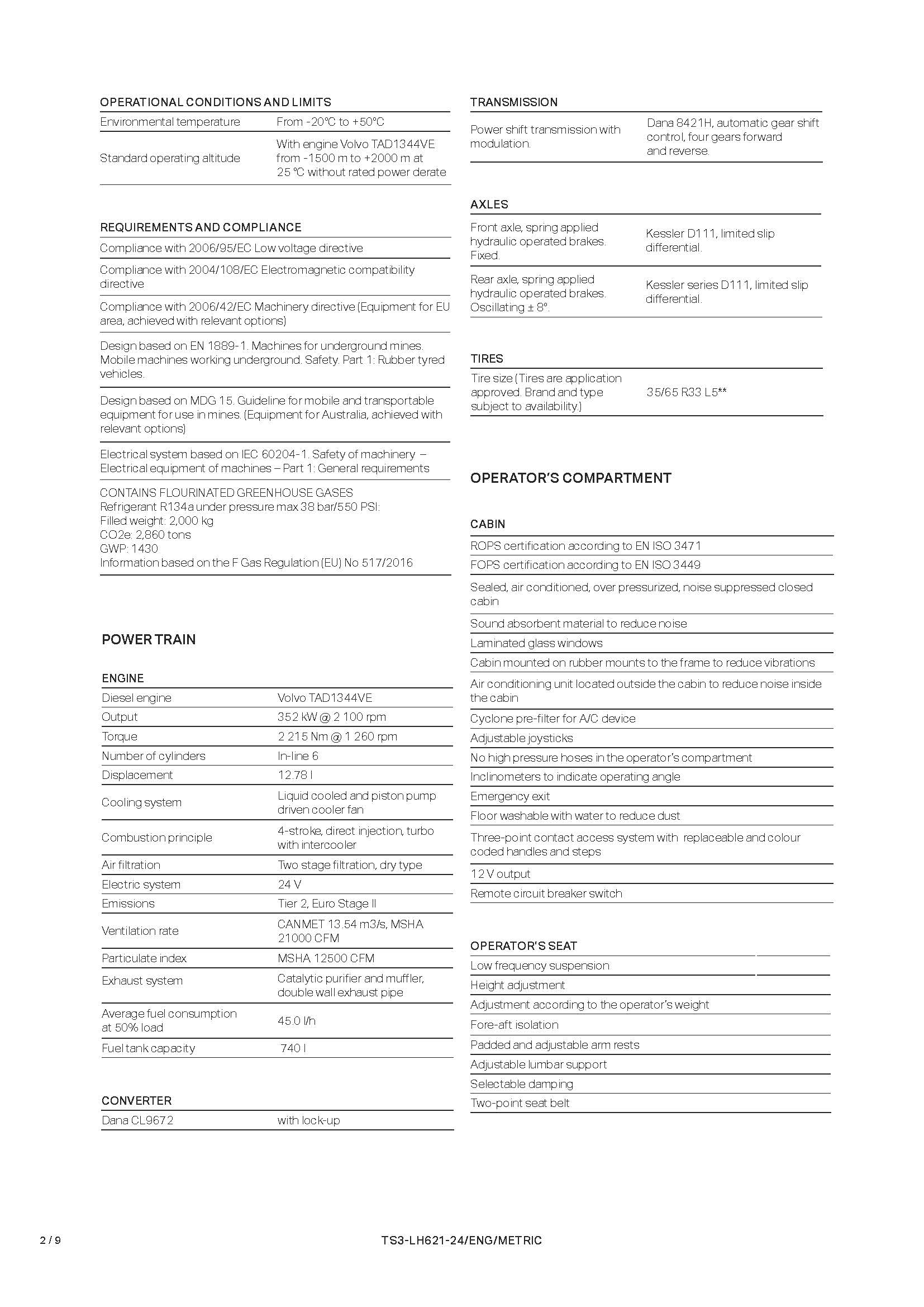页面 提取 自lH621-especificação-sheet-inglesa