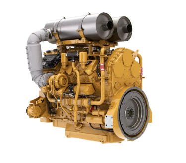 O que é o motor diesel industrial Cat C32 e onde ele é usado?