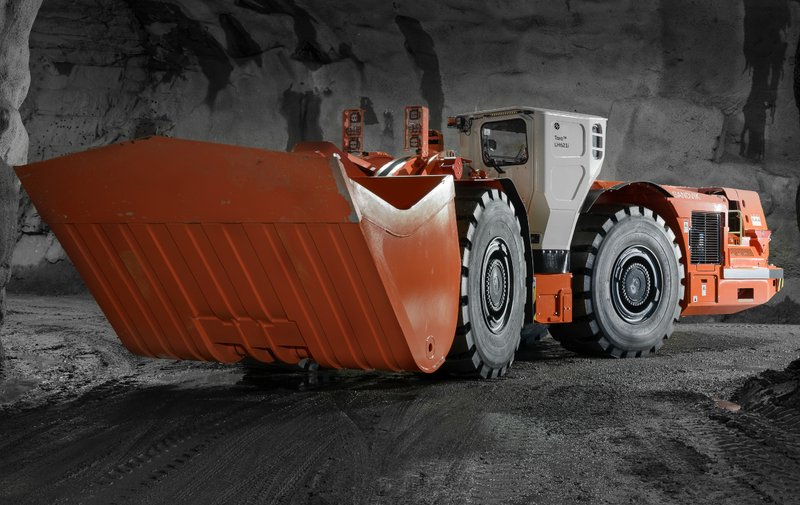 Loaders de mineração em massa Sandvik LH621