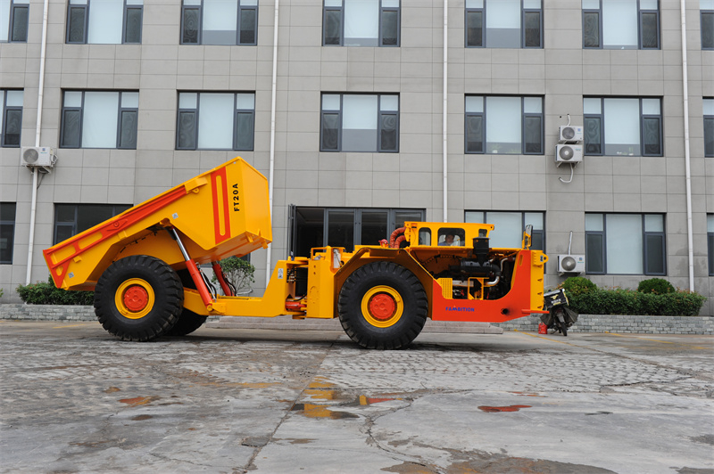 Caminhão subterrâneo padrão de mineração 20ton
